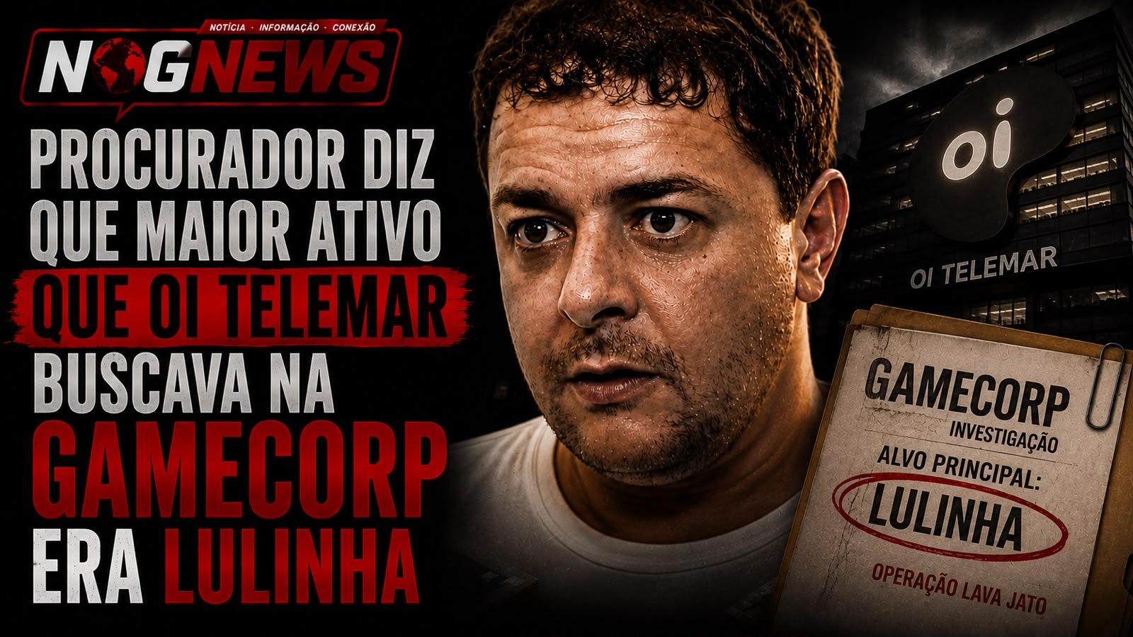 PROCURADOR DIZ QUE ‘MAIOR ATIVO’ QUE OI/TELEMAR BUSCAVA NA GAMECORP ERA LULINHA