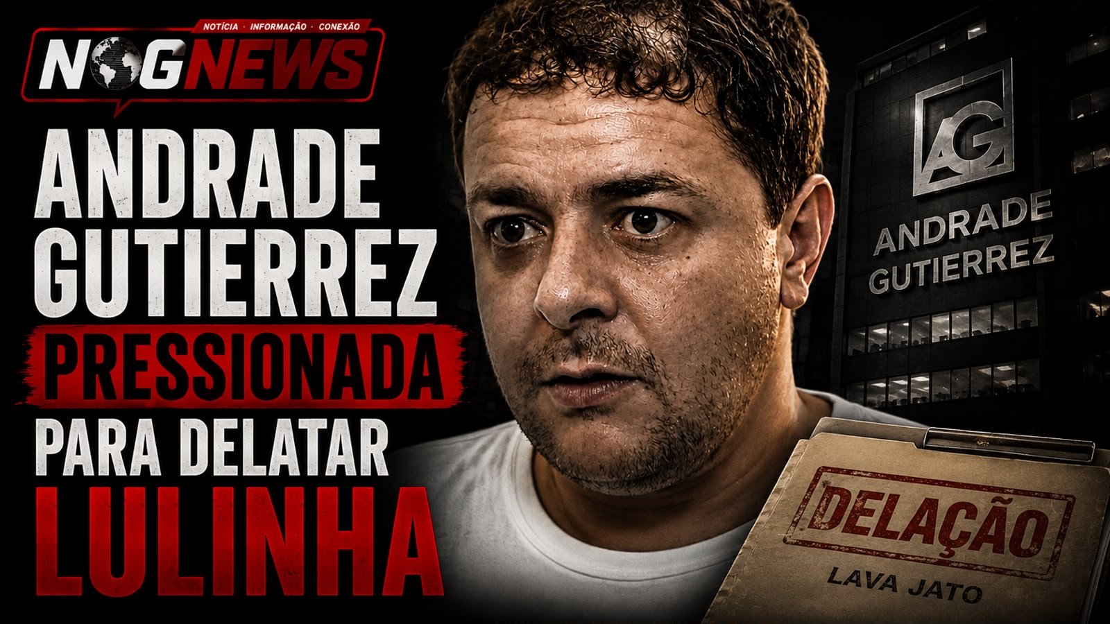 ANDRADE GUTIERREZ PRESSIONADA PARA DELATAR FILHO DE LULA