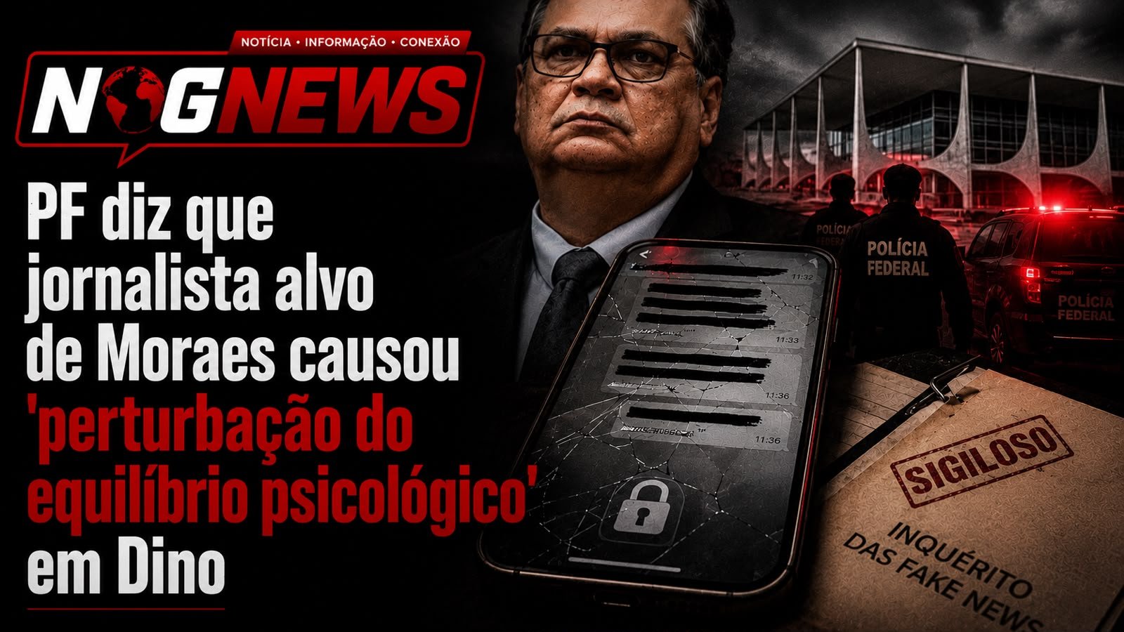 O CAMINHO ATÉ A FONTE PASSOU POR DENTRO DO CELULAR DO JORNALISTA