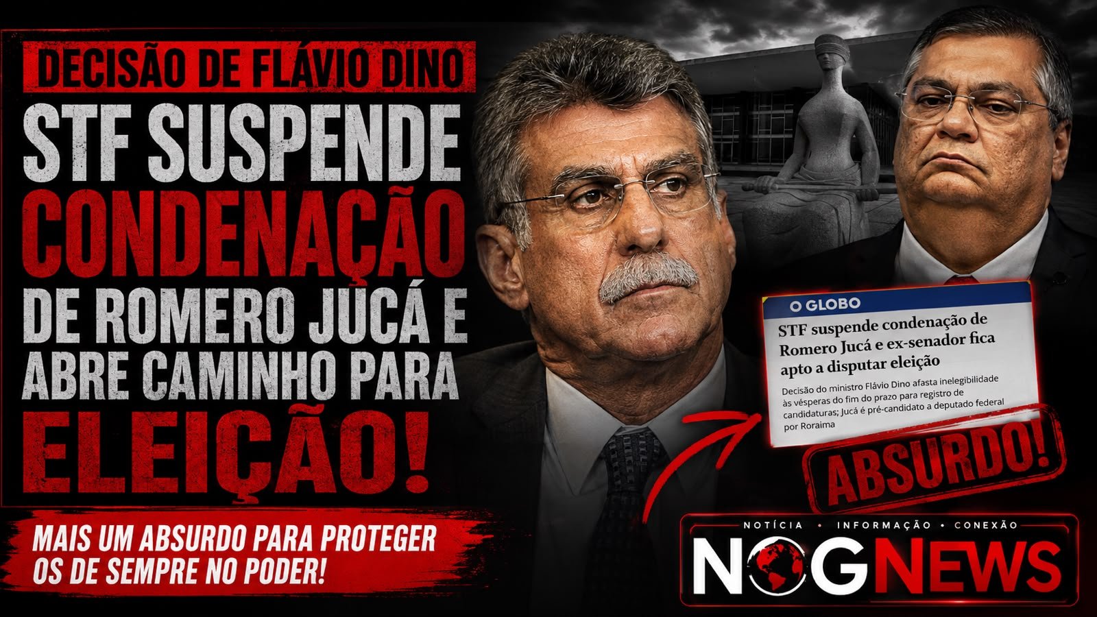 ROMERO JUCÁ FOI CONDENADO A QUASE 10 ANOS E REGISTROU CANDIDATURA 24 DIAS DEPOIS — O PRAZO VENCEU PARA TODO MUNDO, MENOS PARA ELE
