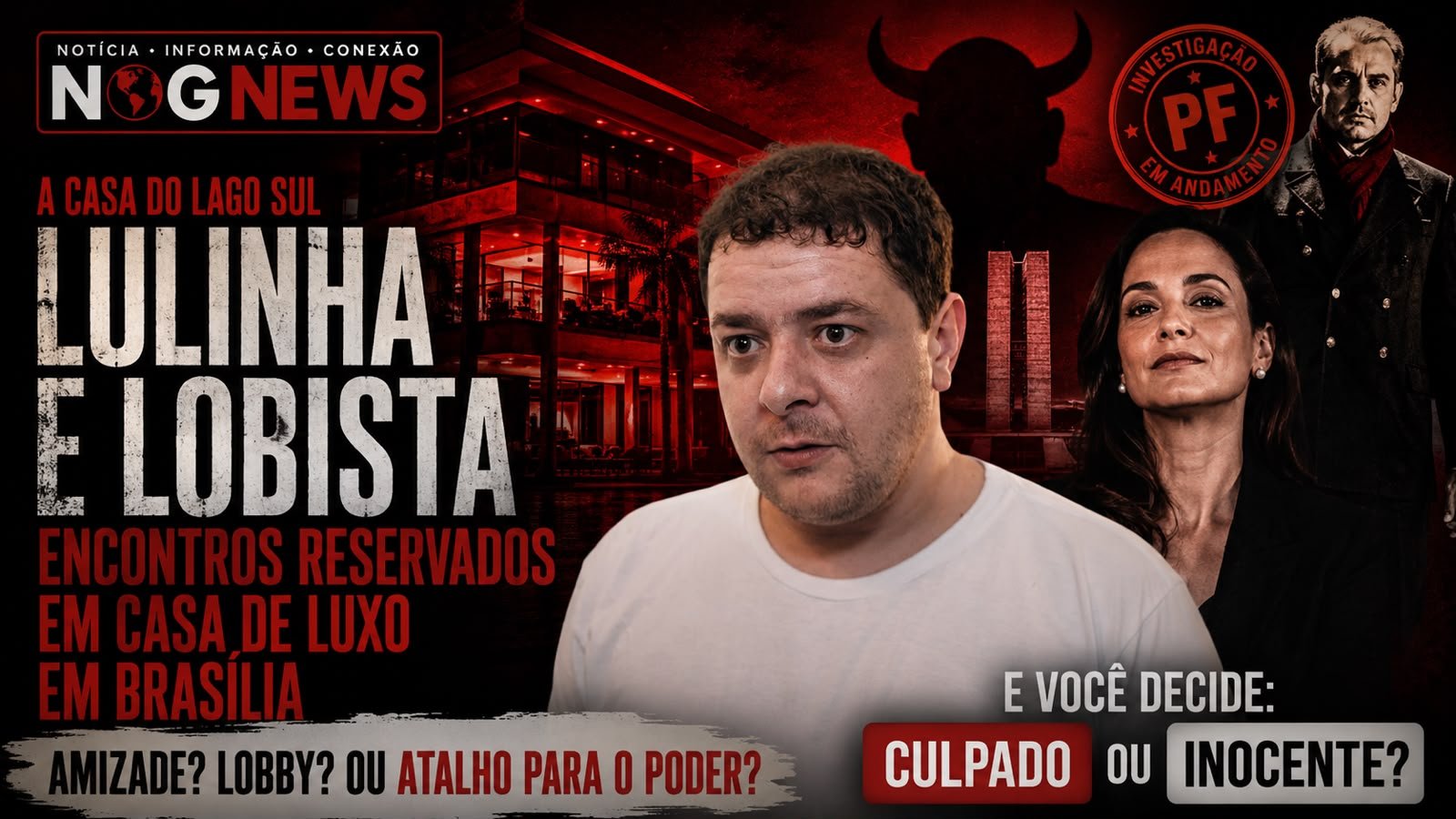 LULINHA E LOBISTA MANTINHAM REUNIÕES RESERVADAS EM CASA DE LUXO DE BRASÍLIA