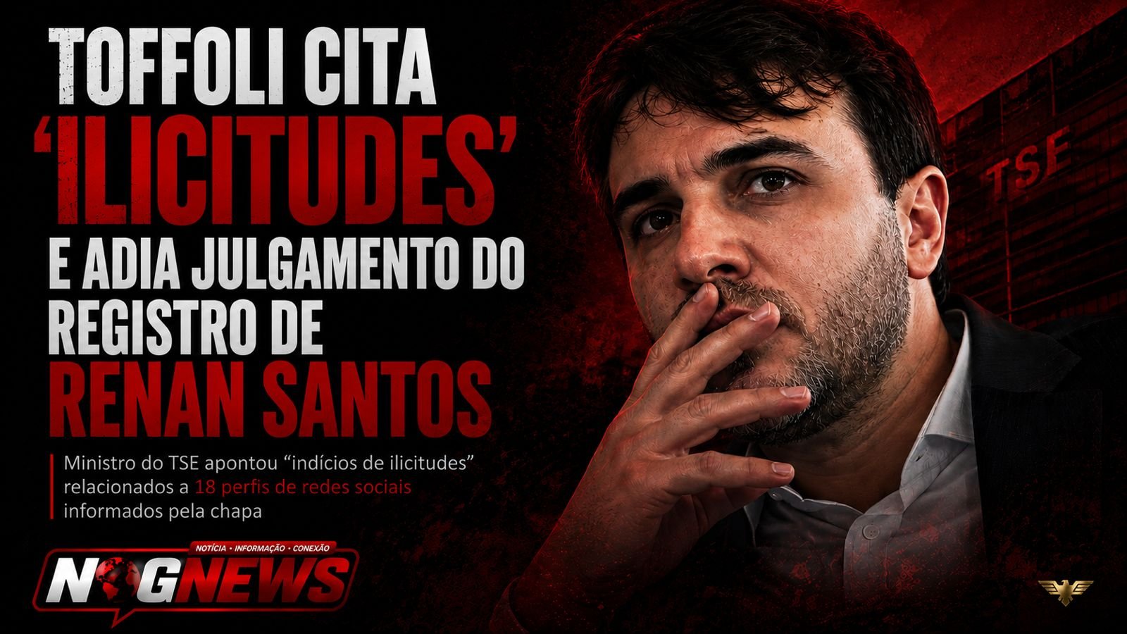 RENAN SANTOS CAMINHA A PASSOS LARGOS DE SUA INELEGIBILIDADE