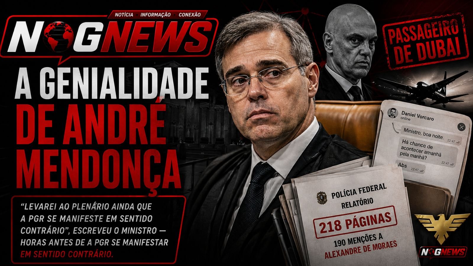 A GENIALIDADE DE ANDRÉ MENDONÇA