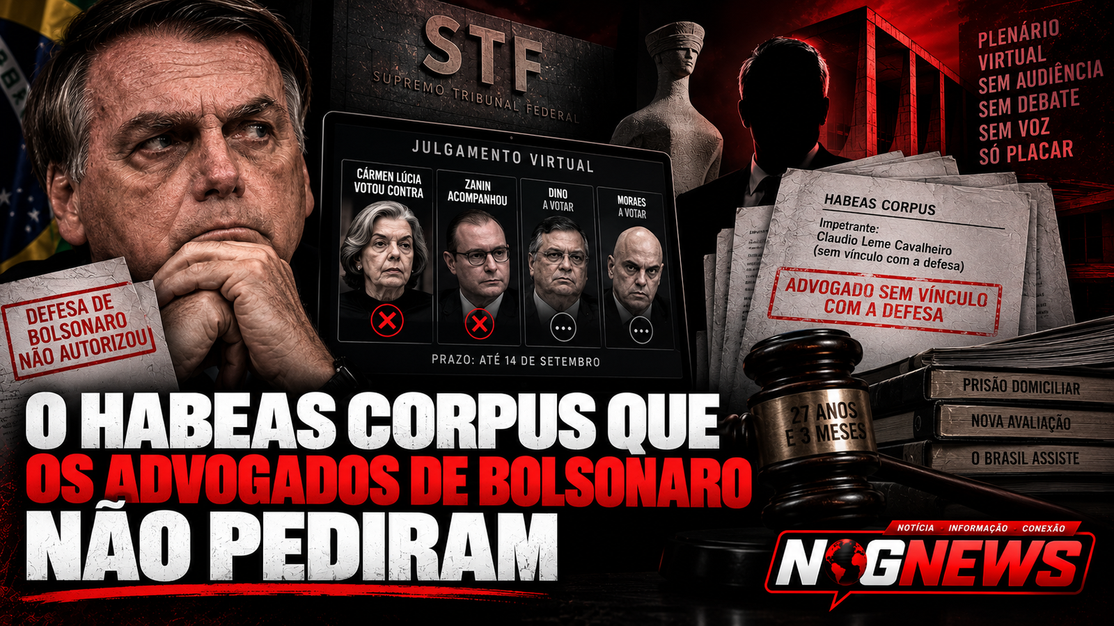 O HABEAS CORPUS QUE OS ADVOGADOS DE BOLSONARO NÃO PEDIRAM