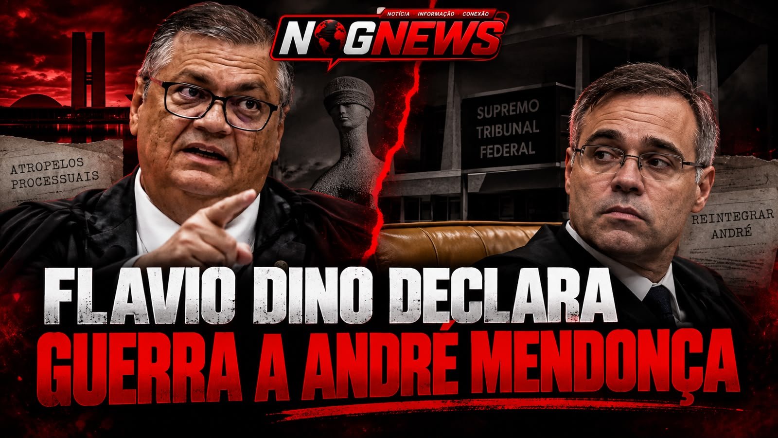 DINO DERRUBA MENDONÇA EM MENOS DE 24 HORAS E DEVOLVE O COMANDO DA PF A ANDREI RODRIGUES
