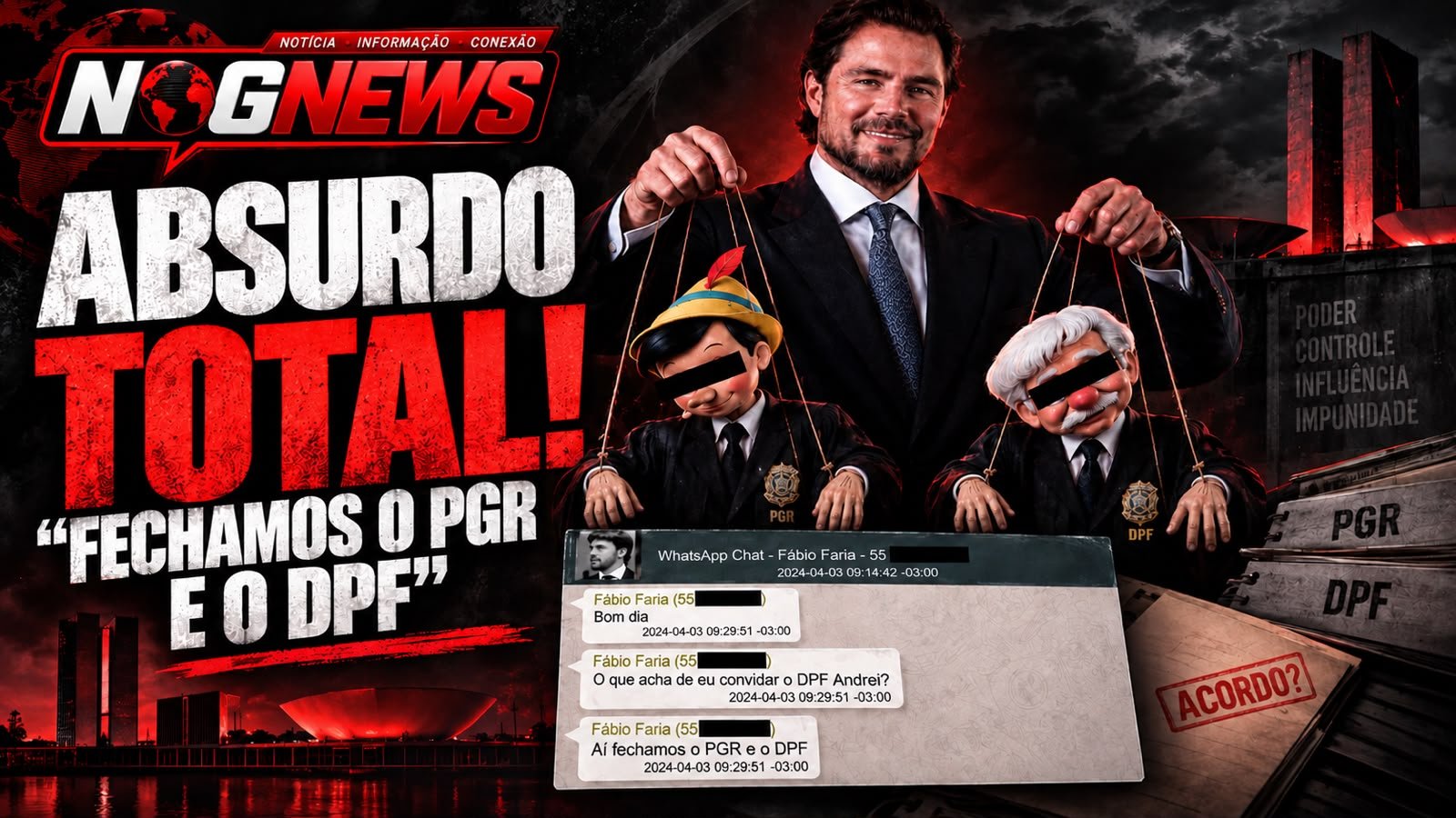 FIM DO SIGILO DO CASO MASTER EXPÕE BANCO DE VORCARO OFERECENDO LONDRES COM "TODAS AS DESPESAS PAGAS" AO CHEFE DA PF