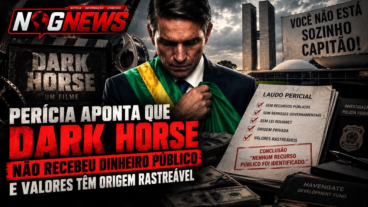 O LAUDO QUE CONTRARIA A SUSPEITA: PERÍCIA DIZ QUE DINHEIRO DE “DARK HORSE” VEIO DE FUNDO PRIVADO