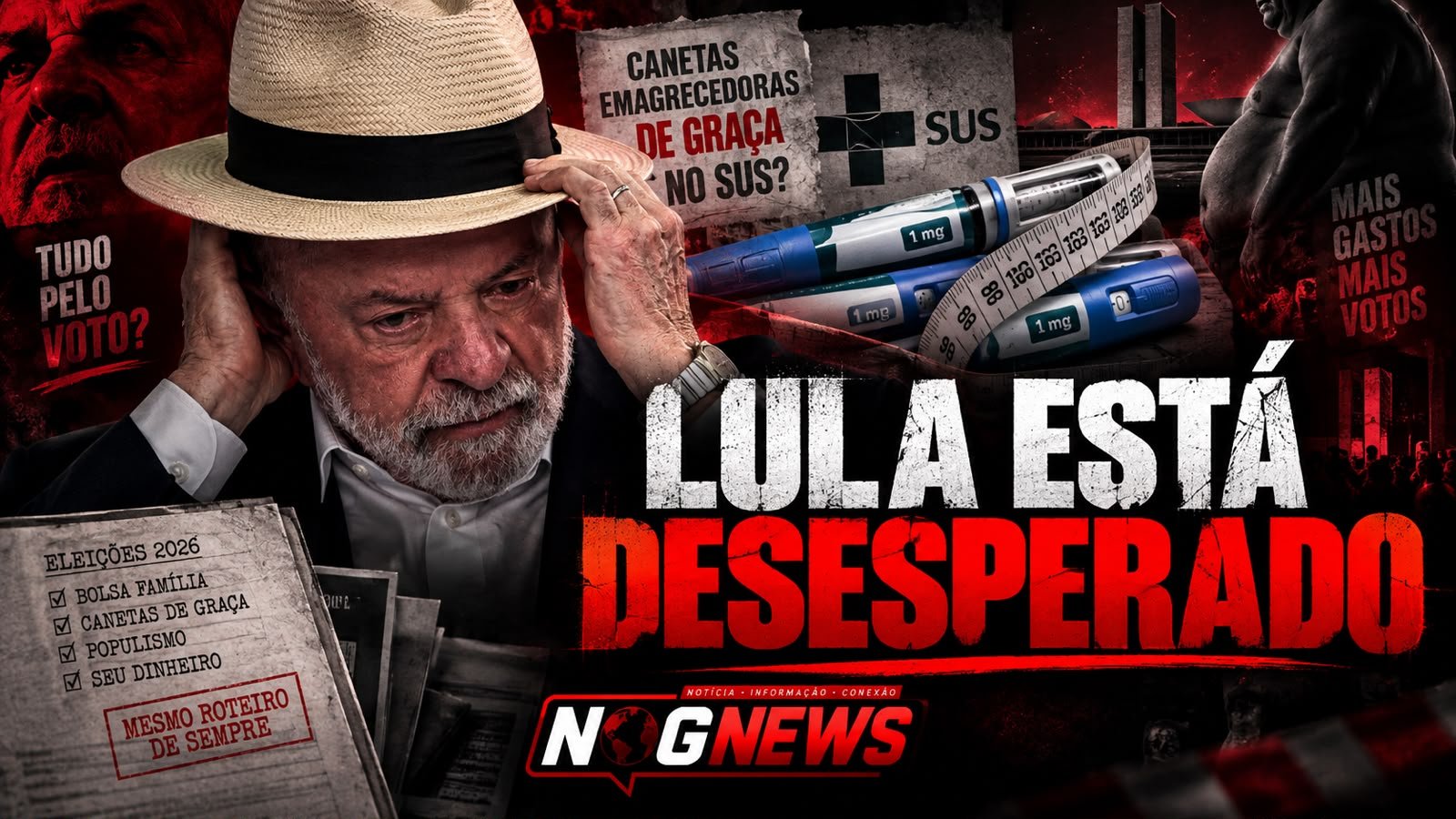 LULA ESTÁ DESESPERADO