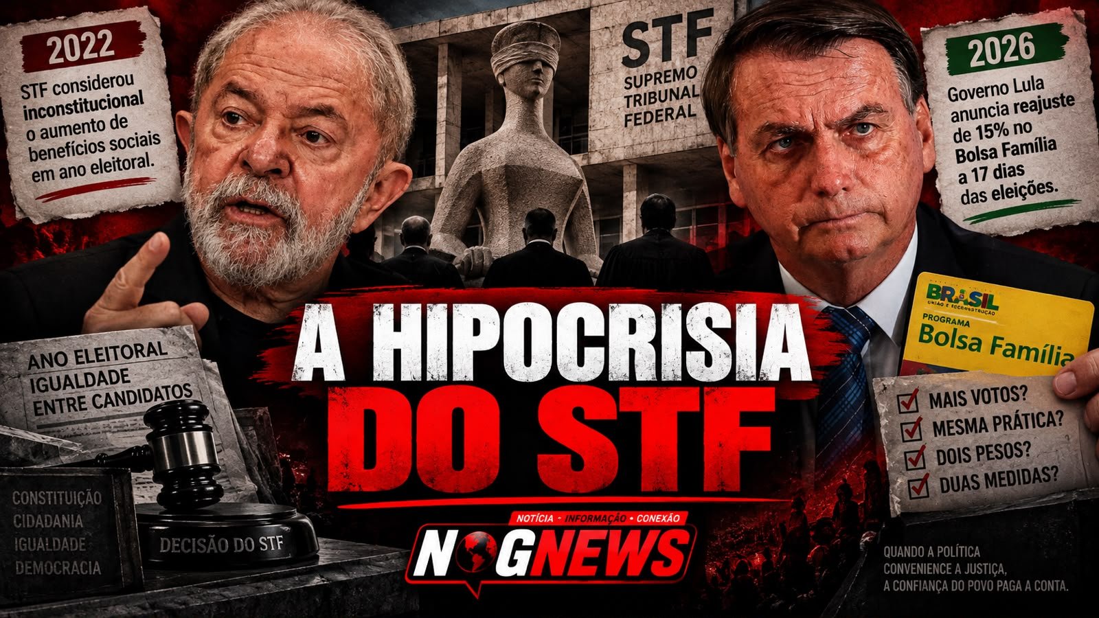 A HIPOCRISIA DO STF