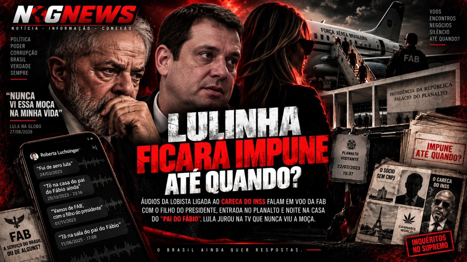 LULINHA FICARÁ IMPUNE ATÉ QUANDO?