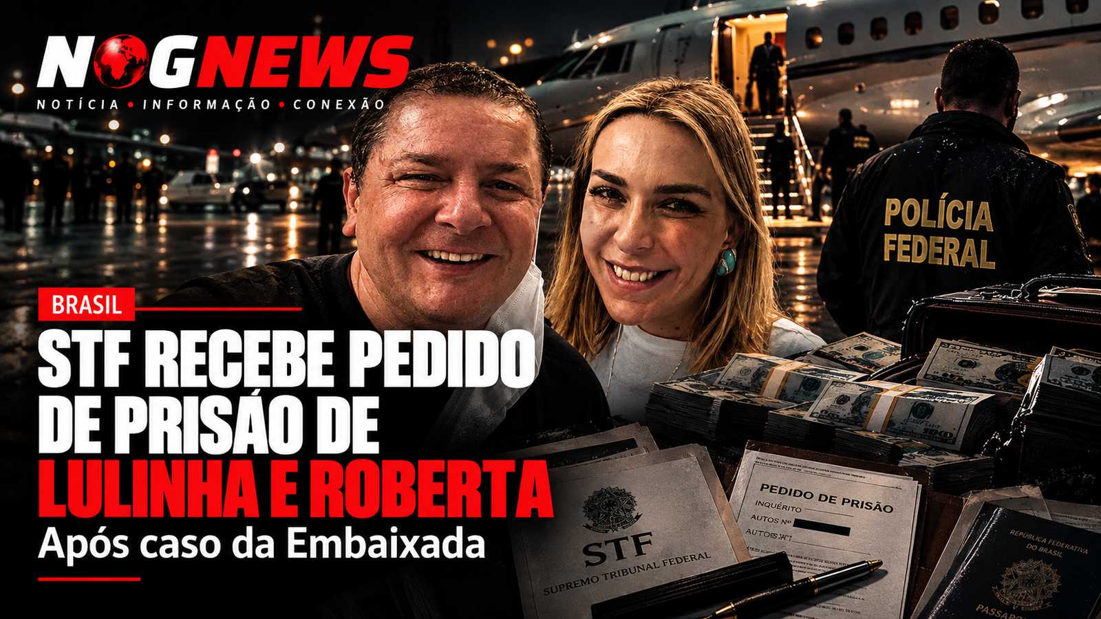 STF RECEBE PEDIDO DE PRISÃO DE LULINHA E ROBERTA