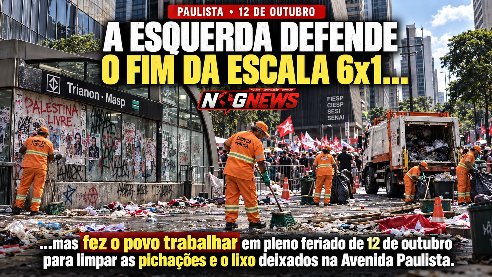 A HIPOCRISIA DA ESQUERDA É SEM LIMITES