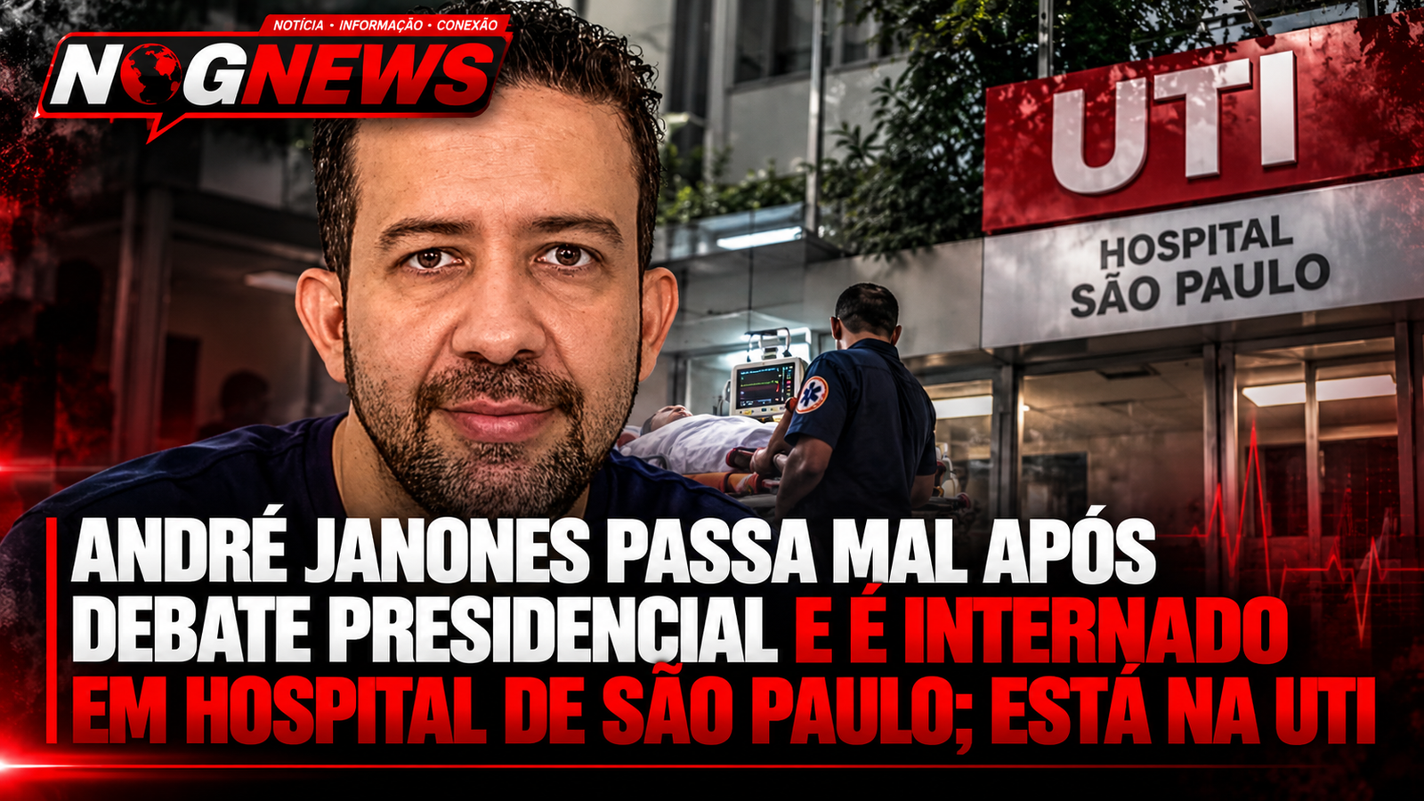 ANDRÉ JANONES É INTERNADO NA UTI APÓS ARRITMIA CARDÍACA